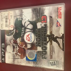 PS3 ncaa football 13